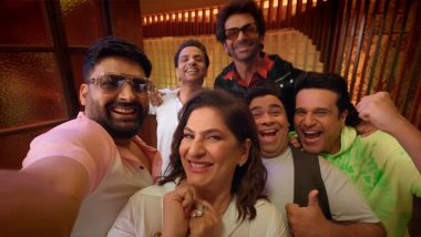 Kapil Sharma and Sunil Grover Reunite for Former's Netflix Show, Duo Makes Hilarious Announcement Joined by Other TKSS Members (Watch Video)